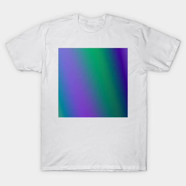 blue pink green texture T-Shirt by creatilory